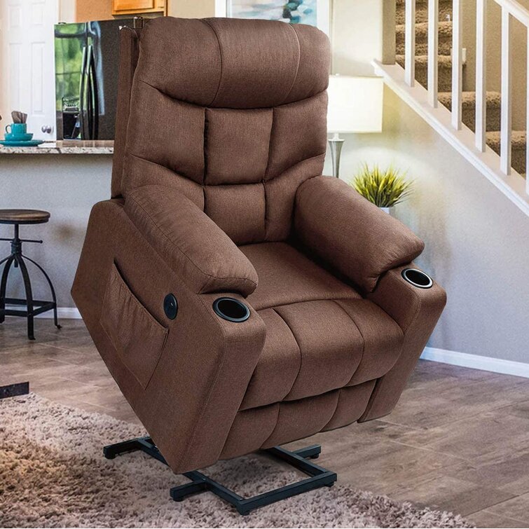 Power Lift Assist Recliner Chair With Heated And Massage 